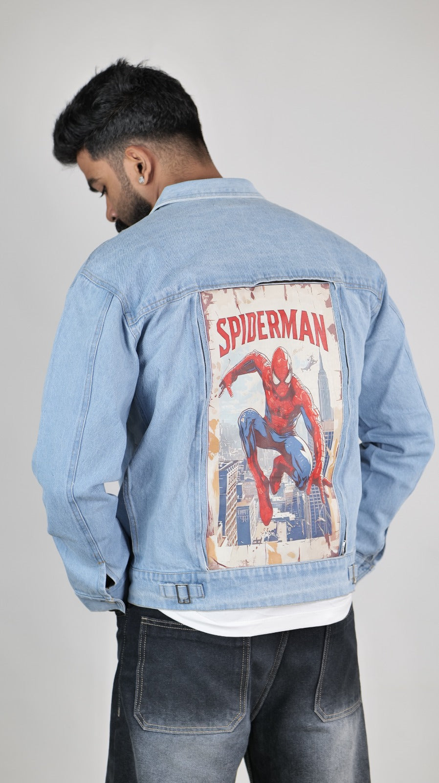 Spiderman - SWAP Series Blue Denim Jacket 