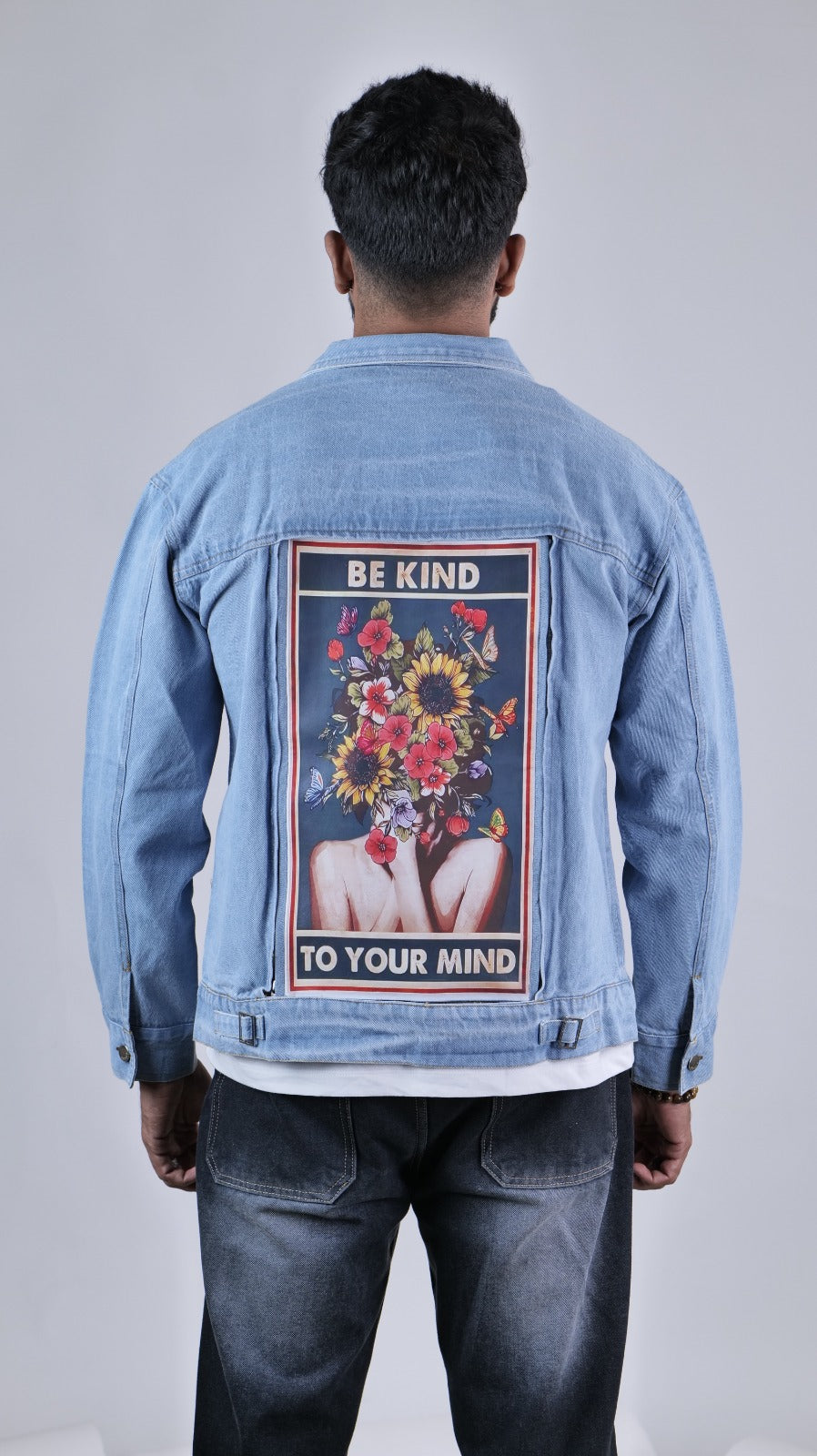Be Kind - SWAP Series Black Denim Jacket 