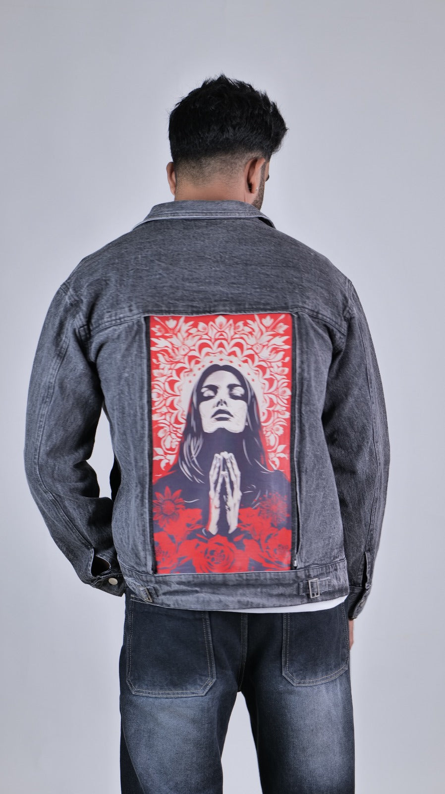Nirvana - SWAP Series Black Denim Jacket